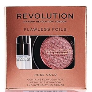Revolution Flawless Foils Metallic Rose Gold Eyeshadow